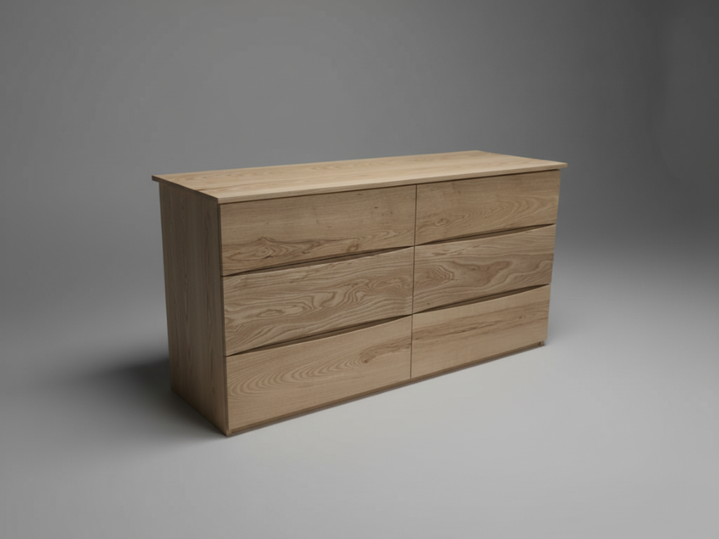 Bespoke chest of drawers handmade by Mark Eden Design